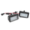 Benz ML W164 2 x White Error Free LED License Plate Lights (2006-2011)