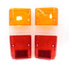 Toyota Land Cruiser J60 FJ60 BJ62 HJ60 1980-1990 Rear Tail Light Lenses x2