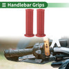 Hand Grips / 25mm / Motorcycle Grips TPU Dark Red