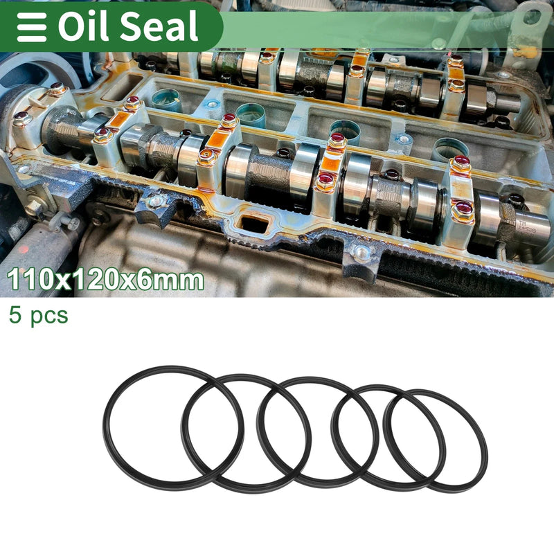 Make Model Oil Seal 110x120x6mm NBR Rubber Seal Ring 5 x