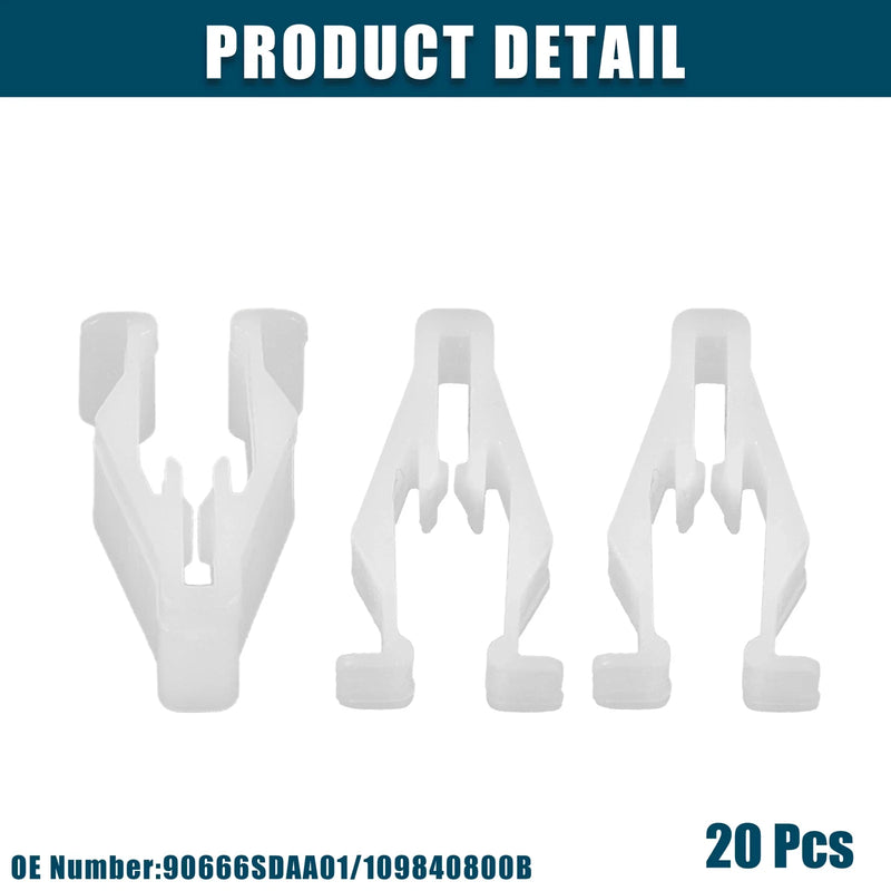 Honda Interior Trim - 20 Pcs Retainer Fitting Fastener Clip (2006-2011)