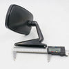Datsun Fairlady Z 240Z 260Z 280Z 280ZX Black Fender Door Mirrors x2