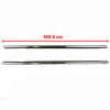 Weatherstrip Door Belt Chrome Front Pair Fits Honda Accord CD 4D SED 1994-97 D05