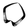 BMW 3 Series Gloss Black Rear Fog Light Eyebrow Cover Trim (2019-2020)