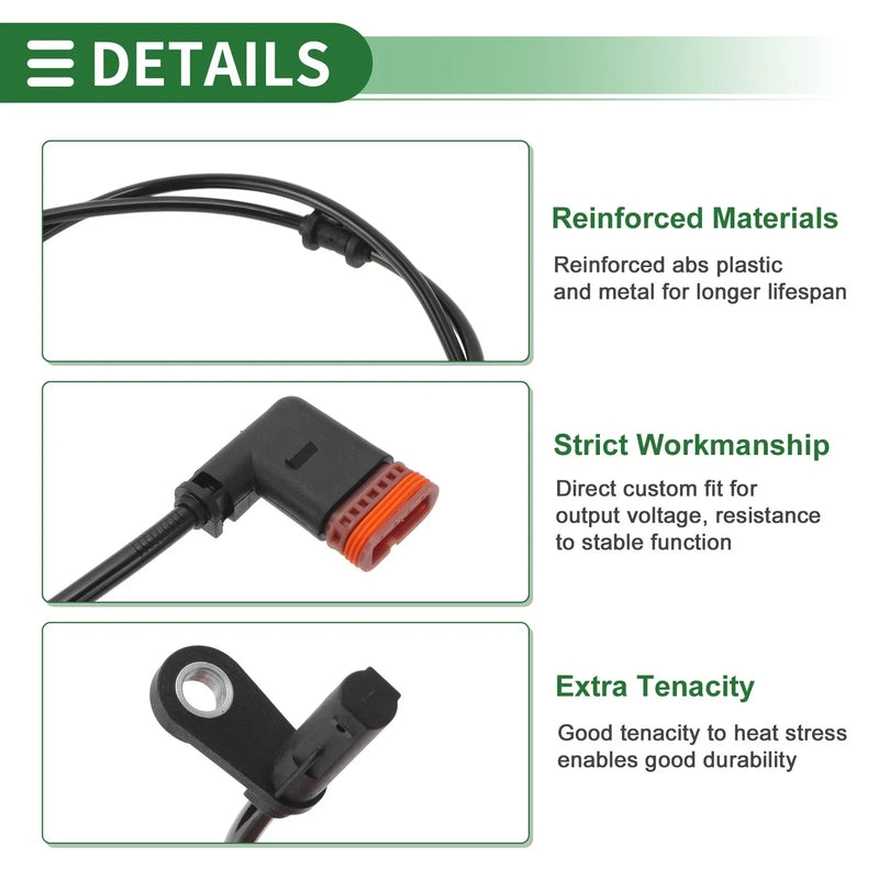 Mercedes-Benz E300 ABS Wheel Speed Sensor (2011-2016)