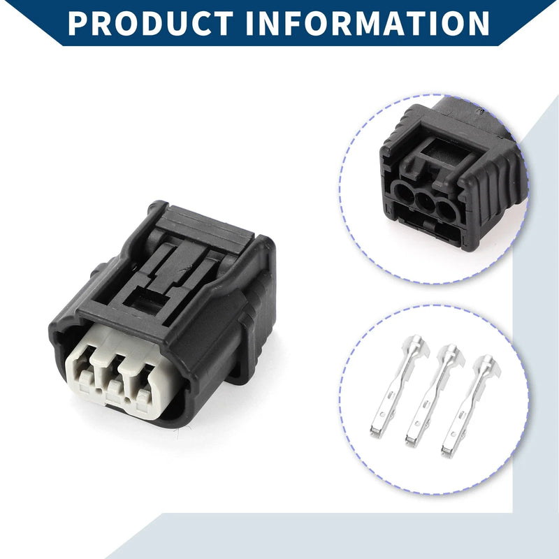 Honda Acura 3 Pin Ignition Coil Connector Plug Female Wire Terminal