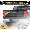 Toyota Tundra Pair Exterior Tail Light Lamp Strip Trim (2022–2024)