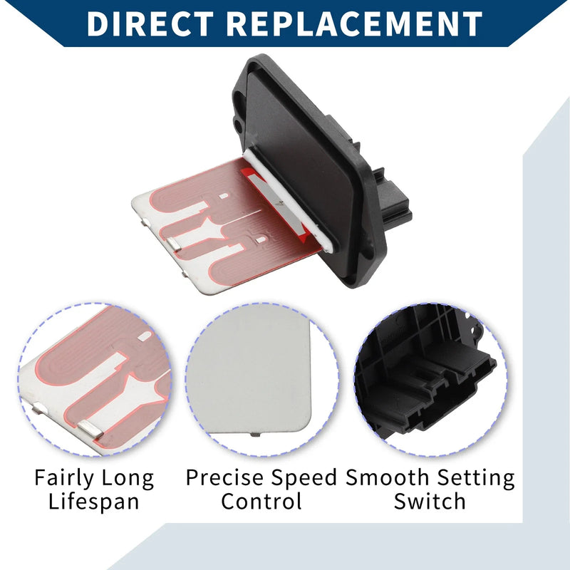 Mazda 2 (2011-2014) Black 1 Pcs Blower Motor Resistor