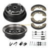 Kawasaki Mule 3000 3010 4000 4010 KAF620 KAF950 2 x Front Brake Drum w/ Shoes
