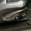 Maserati GranTurismo 2008-19 Dry Carbon Fiber Seat Control Panel Cover Trim