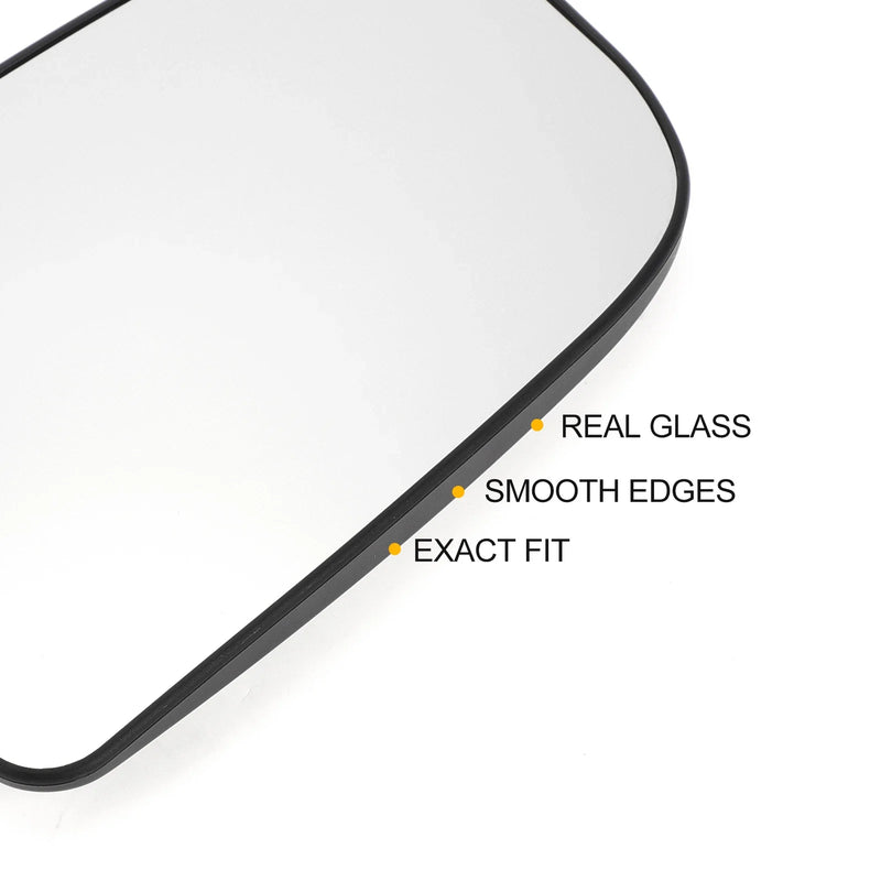 Mercedes Sprinter Right Upper White Mirror Glass w/ Back Non-Heated (2007-2023)