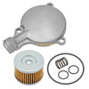 Oil Filter Cover & Filter w/Spring O-Ring 2 x Honda Rancher TRX350 (2000–2006)