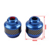 Motorcycle Crash Protection Silver Front Fork Frame Sliders