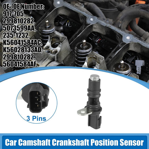Dodge Jeep Chrysler Camshaft Crankshaft Position Sensor (2005-2010)
