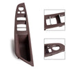 BMW 5 Series Mocha Front Inner Door Handle Trim Cover (2010-2017)