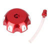 Honda CRF150F CRF230F CNC Red Fuel Gas Tank Cap Cover (2003-2017)