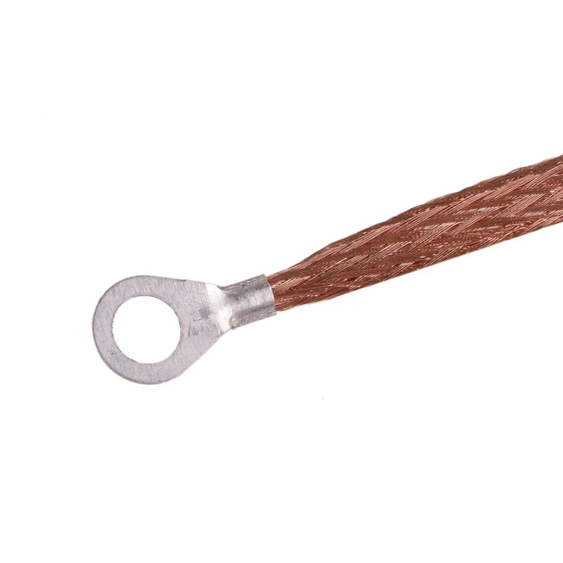 Car Battery 11.4" Copper Braided Earth Lead Cable Wire Strap