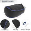 Toyota Corolla Black Blue Faux Leather Gear Shift Knob Cover (2009-2013)