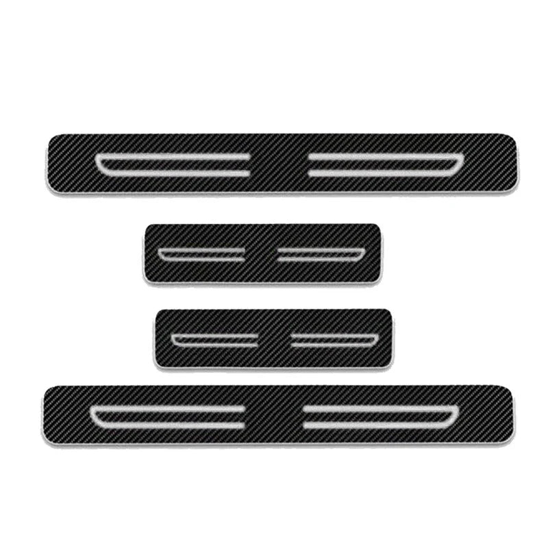 4 x Toyota Access Car Door Sill Protector Scuff Entry Guard Cover