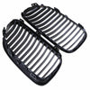 BMW E92 E93 Coupe 320i 328i 335i Matte Black Front Grille Cover (2011-2013)