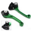 Kawasaki KX450F Dirt Clutch Brake Levers GREEN (2006-2012)