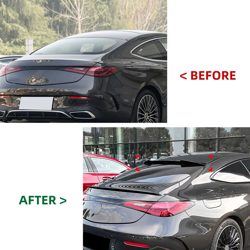 Mercedes Benz CLE Coupe 1 x Gloss Black Rear Boot Spoiler Lip (2024)