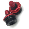YAMAHA R15 V3 Front Fork Shock Adjuster Screws 2 x Red (2017-2021)