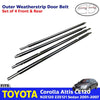 Outer Weatherstrip Door Belt CH Set 4 Fits Toyota Corolla Altis 4D 2001-07 D06