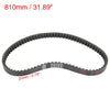 Honda CH125 Black Rubber Motorcycle Transmission Driving Belt (1985-1987)