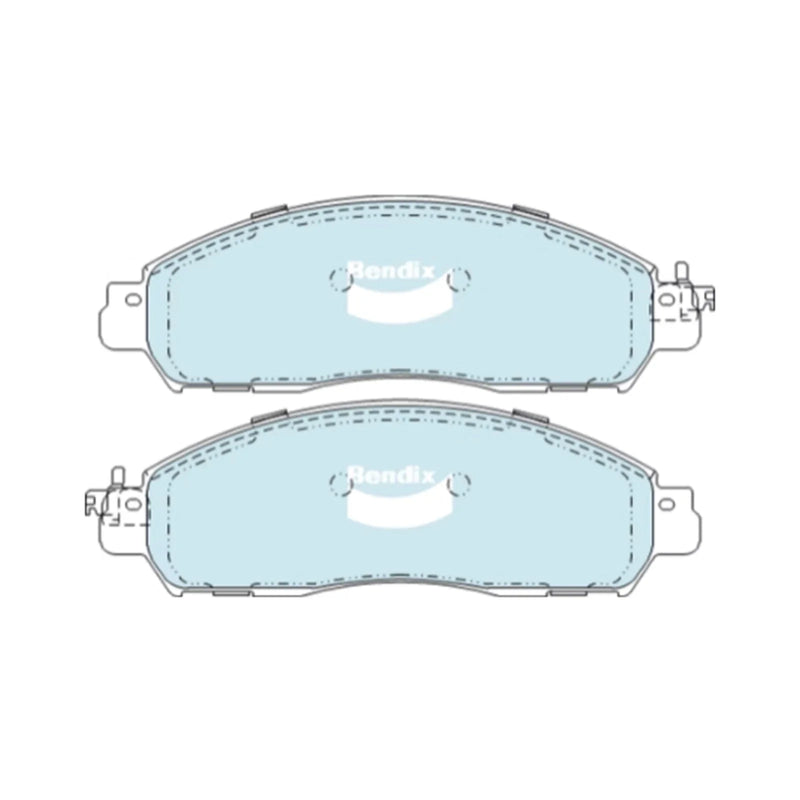 Nissan Navara D23 NP300 HD Front Disc Brake Pads Set 2.3L 2.5L (2015-2020)