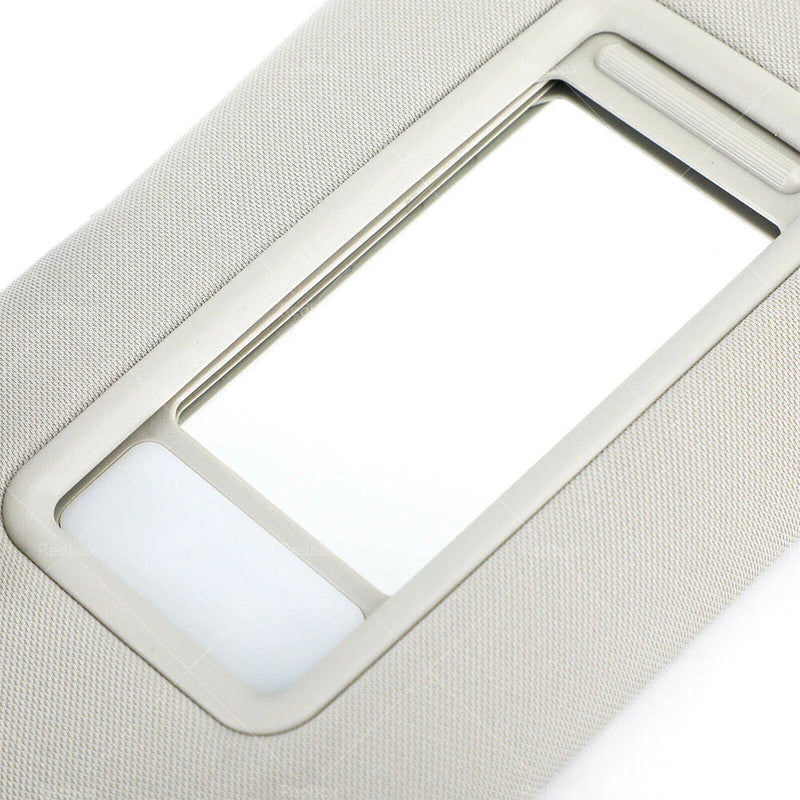 Mazda CX-9 Gray Left Sun Visor with Mirror (2010-2015)