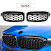 BMW F30 F31 320i 328i 335i (2012-2018) Gloss Black Diamond Kidney Grille