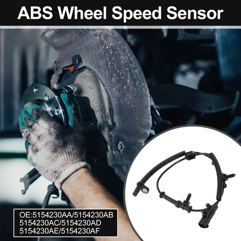 Dodge Rear Left / Right ABS Wheel Speed Sensor Kit 1 Pc