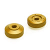 Honda CT, ST, Dax, MSX, Grom, Z 125, C50 Chain Adjustment Nuts Gold (2000-2023)