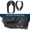 Ford Mustang (2022) - Black Car Door Anti Kick Pad Sticker Protector