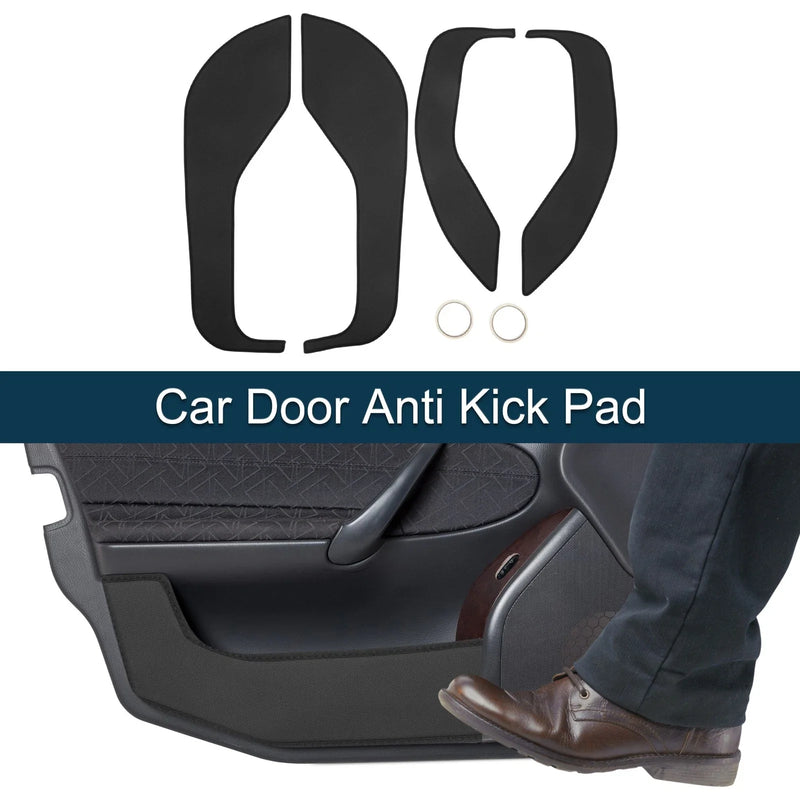 Ford Mustang (2022) - Black Car Door Anti Kick Pad Sticker Protector