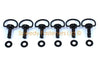 Yamaha Honda 6x 17mm Dzus Bolts Studs