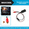Car Audio Stereo 12V Bluetooth AUX Receiver Module with 2RCA Cable