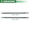 Toyota FJ Cruiser Front Left Right Door Window Belt Weatherstrip (07-14)