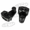 Bike Aluminum 7/8" 22mm CNC Motorcycle Handlebar Mount Clamps