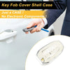 Peugeot 308 White Silver TPU Key Fob Shell Cover (2007-2014)