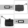 Chevrolet Cruze Black 1 x Rear Bumper Tow Hook Cover Towing Eye Cap Fit