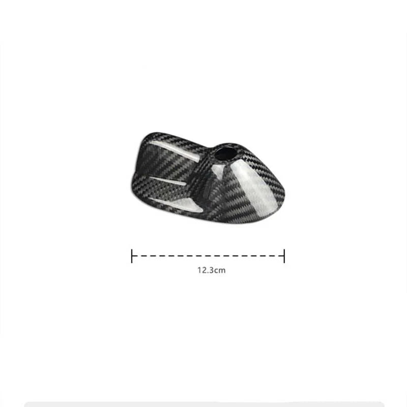 Mini Cooper R56LCI 2007-2013 Carbon Fiber Roof Antenna Cover Caps Trim fit
