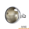 Harley Honda 7" Chrome Round Headlight Bucket Mounting Housing