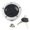 Kawasaki Ninja ZX6R ZX-6R Fuel Gas Tank Cap Cover Lock Keys (2007-2008)