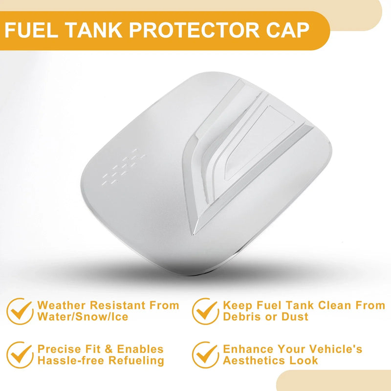 Lexus NX (2022-2025) Chrome Silver Tone Fuel Tank Door Cap