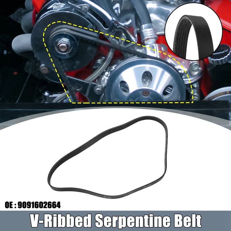 Toyota Corolla V-Ribbed Serpentine Drive Belt (2011–2013)