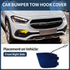 Mercedes-Benz W247 (2020-2023) Jewelry Blue Front Bumper Tow Hook Cover