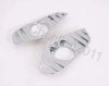 Toyota RAV4 ABS Chrome 2 x Pieces Front Fog Light Cover Trim (2019-2023)