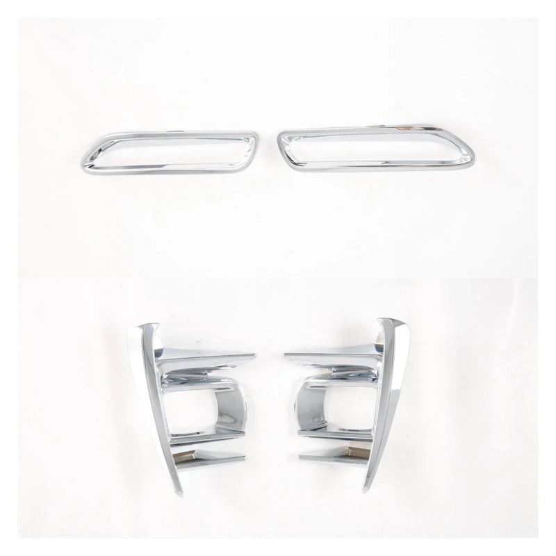 Toyota Sienna Fog Light Frame Lid Chrome Set Cover Trim (2018-2020)